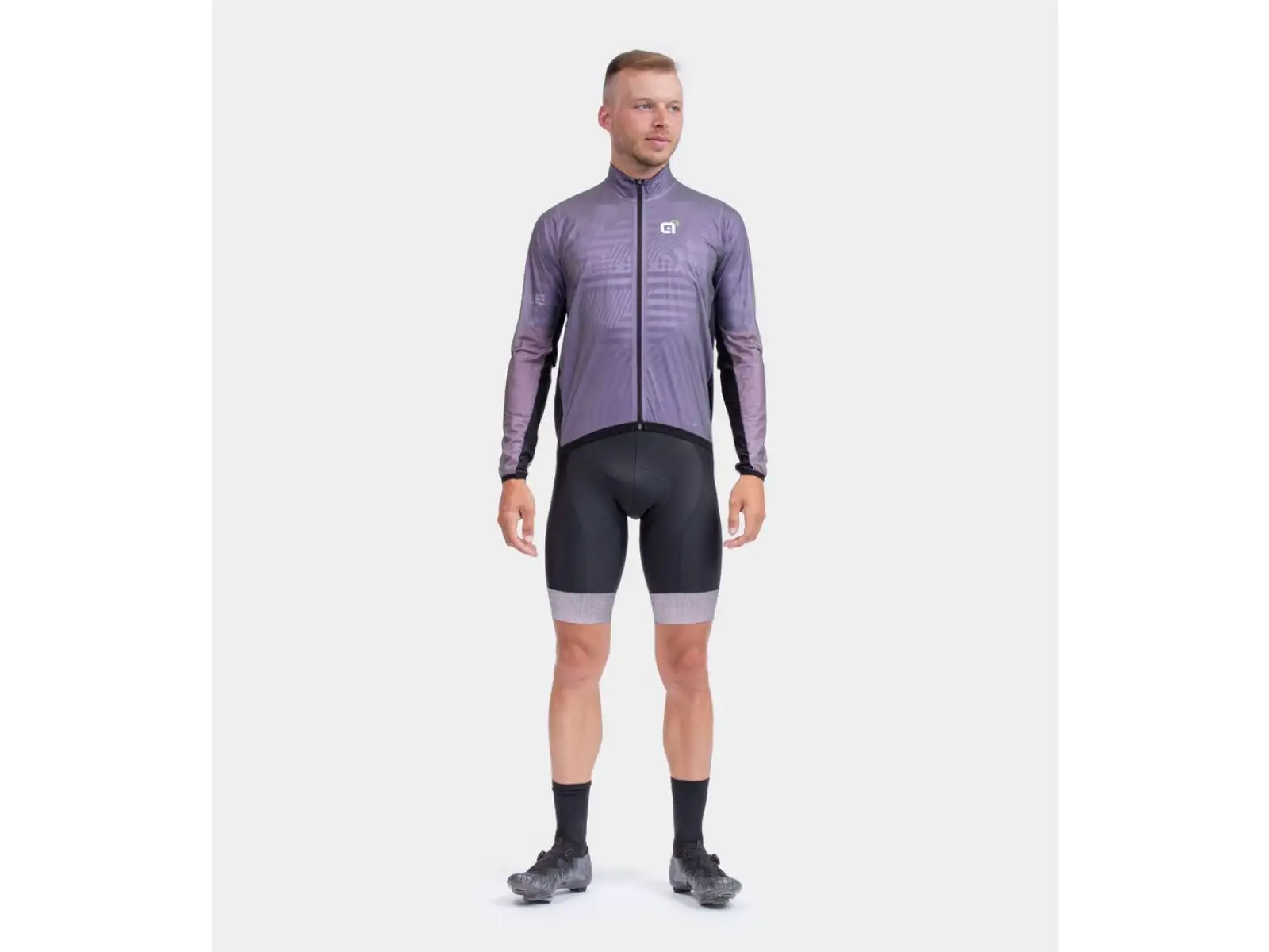 Alé Guscio Clever kurtka rowerowa męska Amethyst