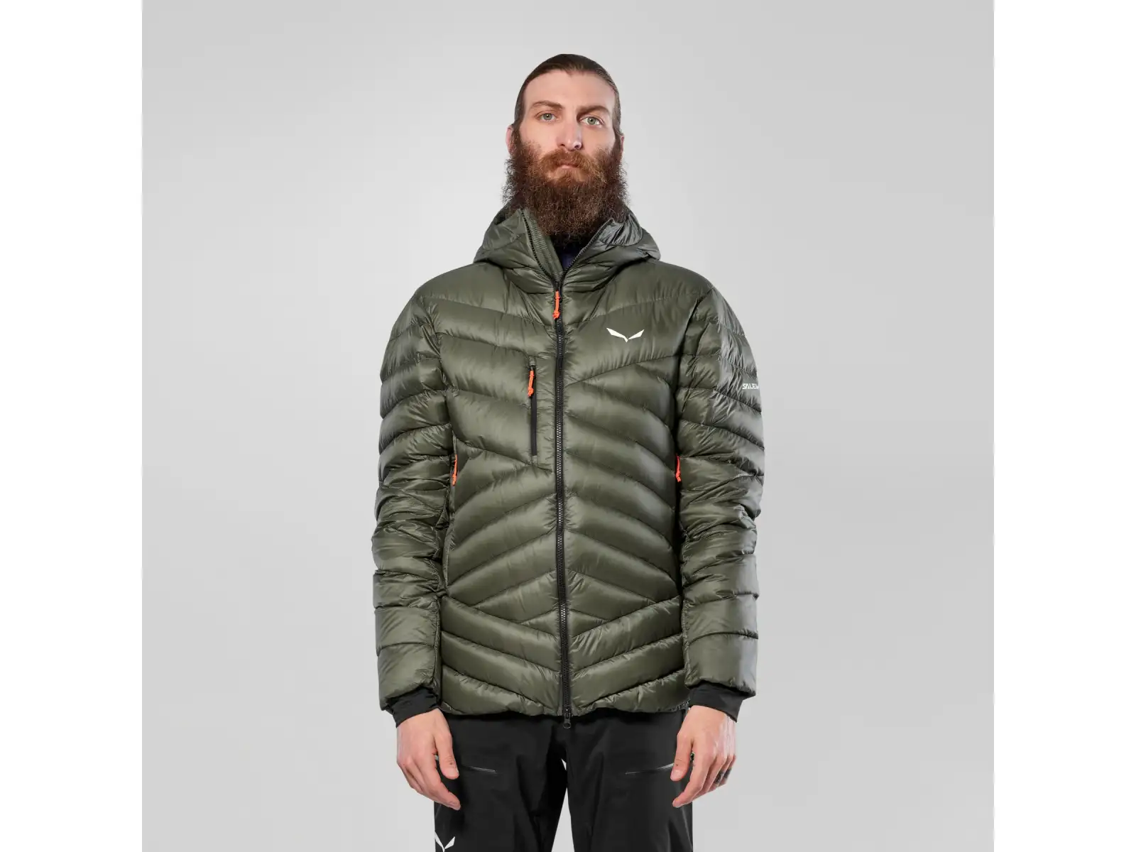 Salewa Ortles Med 3 RDS DWN męska kurtka Faded Green