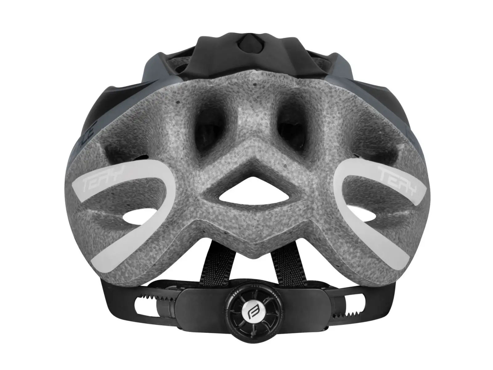 Force Tery kask rowerowy czarny/szary