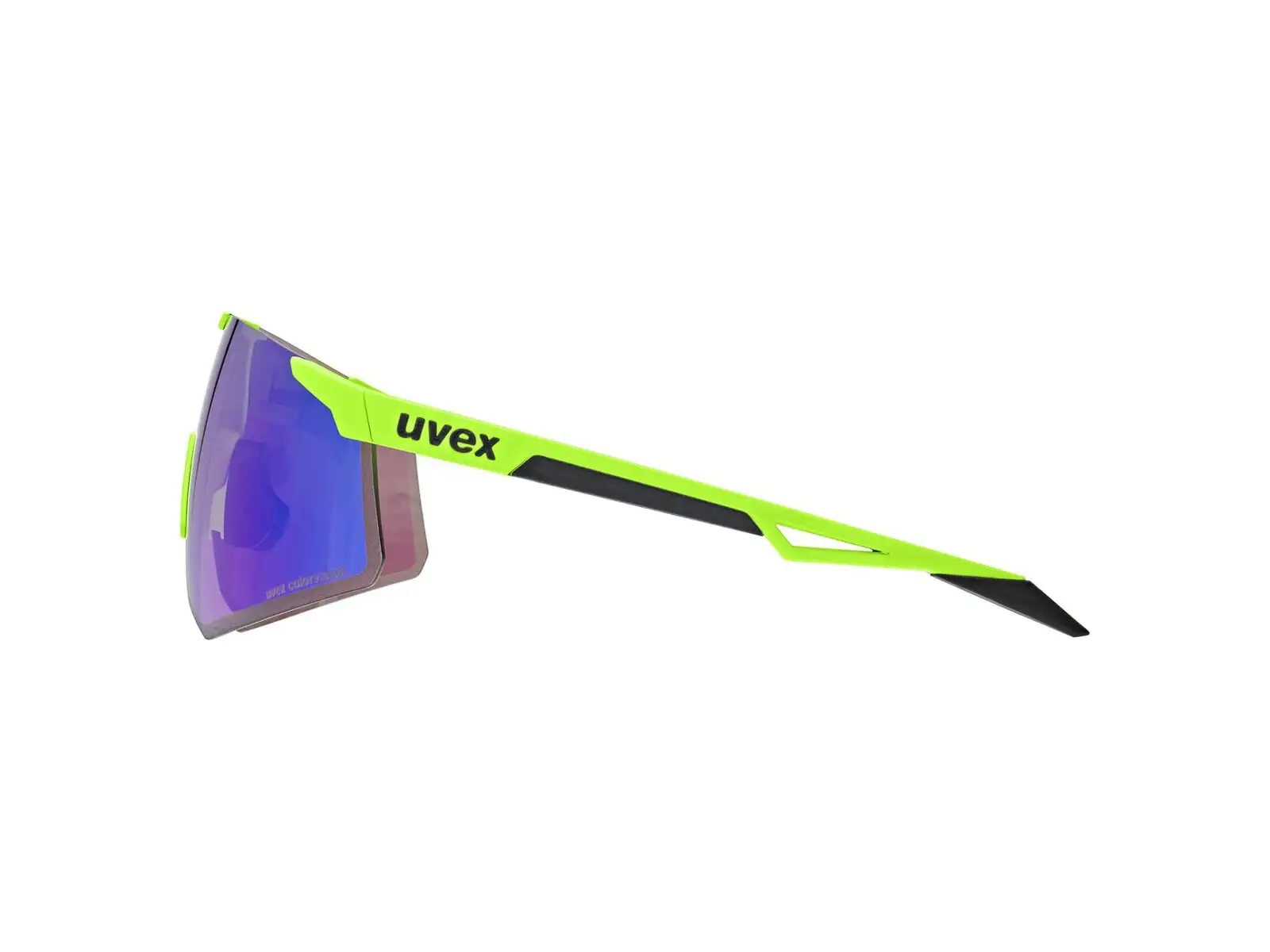 Uvex Pace Perform Colorvision okulary Yellow Matt/Mirror Blue