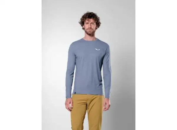 Salewa Puez Dry męska koszulka z długim rękawem Java Blue