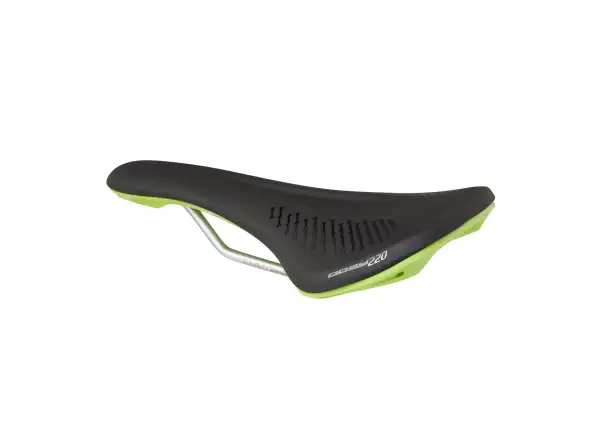 Spank Oozy 220 MTB siodło czarna/zielona