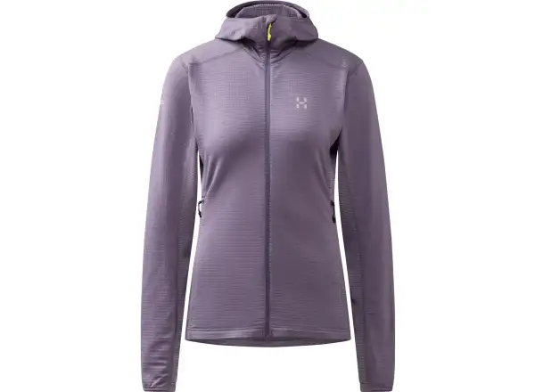 Haglöfs L.I.M Mid Multi Hood damska bluza z kapturem Purple Fog