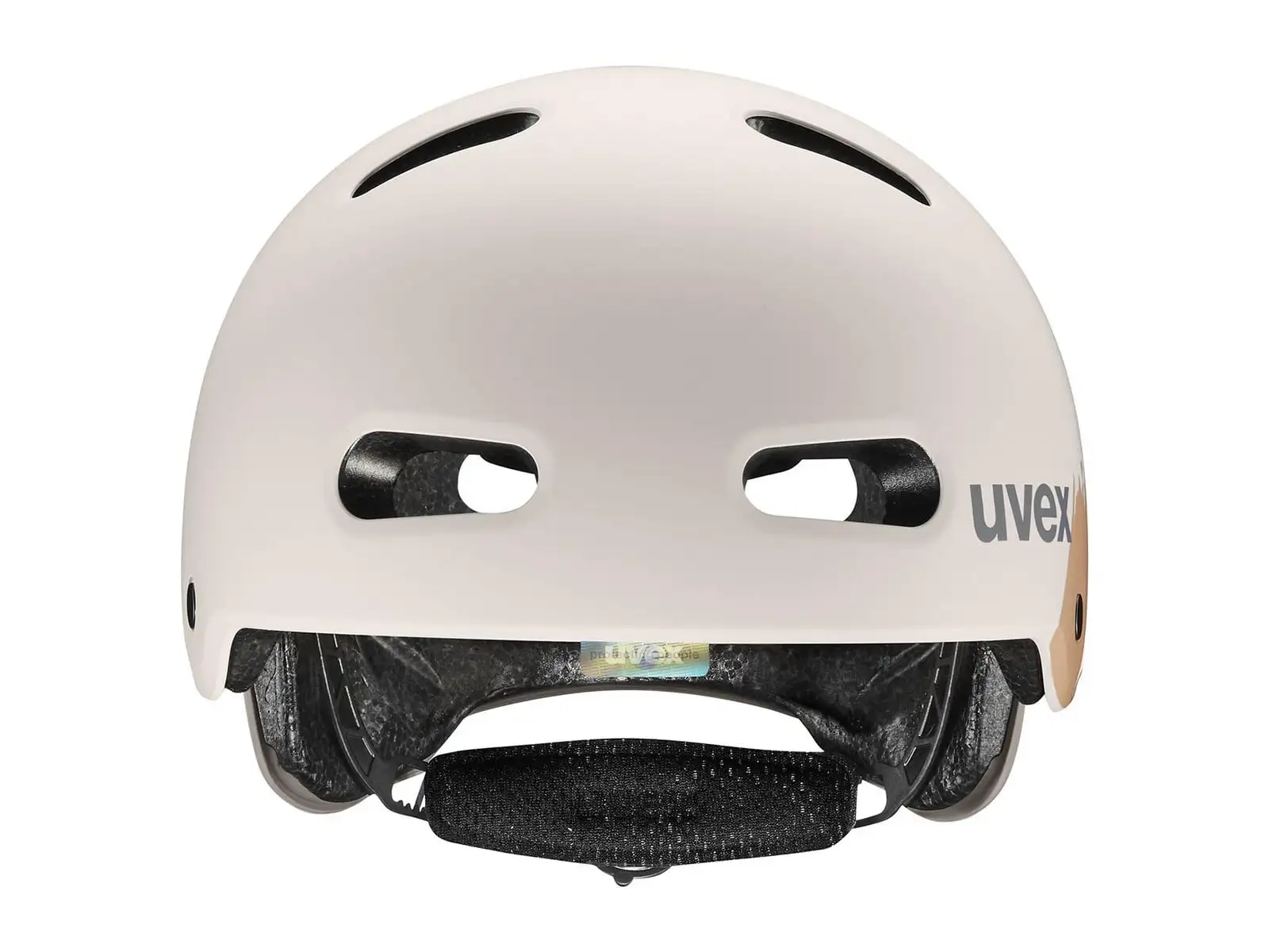 Uvex Kid 4 Style kask dziecięcy Super Hero Warm Grey Matt