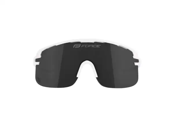 Force Epic okulary rowerowe białe/czarne lustrzane szkło