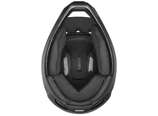 Uvex Ravage kask integralny Black/Rhino Matt