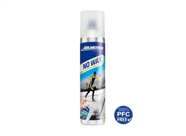Holmenkol NoWax Anti-Ice & Glider Spray spray do nart biegowych bez wosku do smarowania na odbicie 200 ml