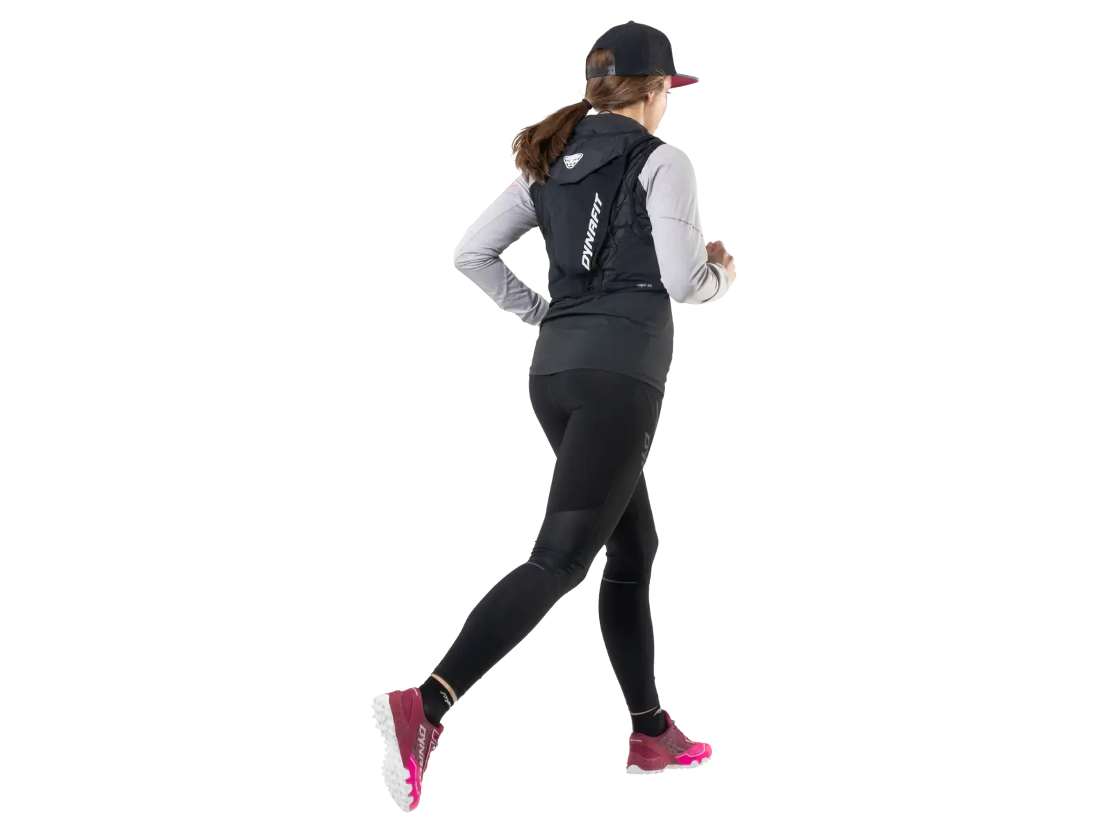 Dynafit Ultra damskie legginsy do biegania Black Out