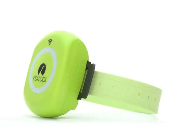 Pealock 2 elektroniczna zamek zielona