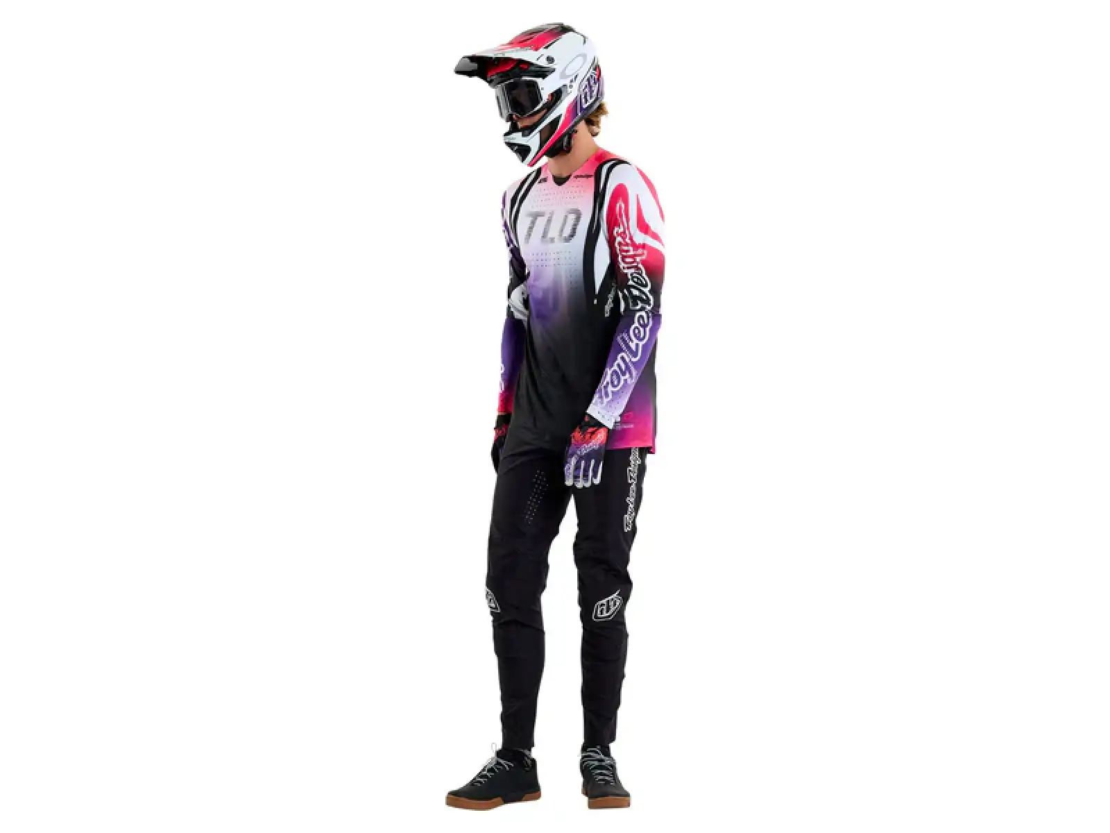 Troy Lee Designs Sprint Ultra Drip męski długi rękaw Purple