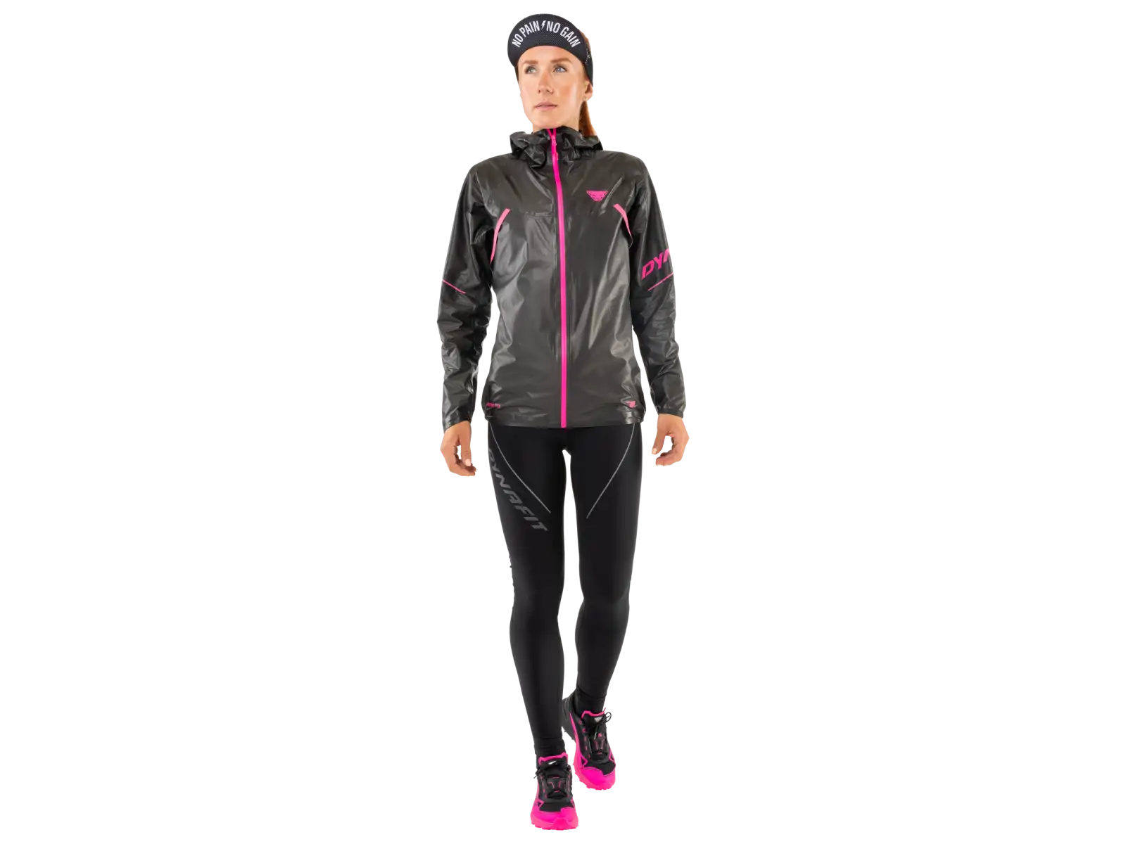 Dynafit Ultra damskie legginsy do biegania Black Out
