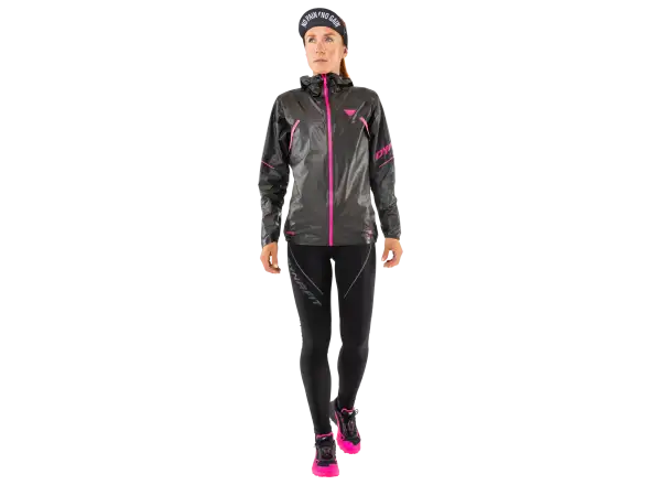 Dynafit Ultra damskie legginsy do biegania Black Out