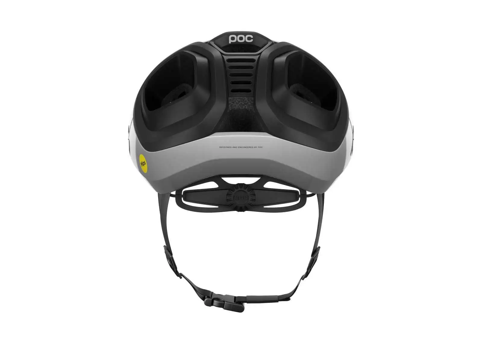POC Amidal kask szosowy Hydrogen White/Uranium Black Matt