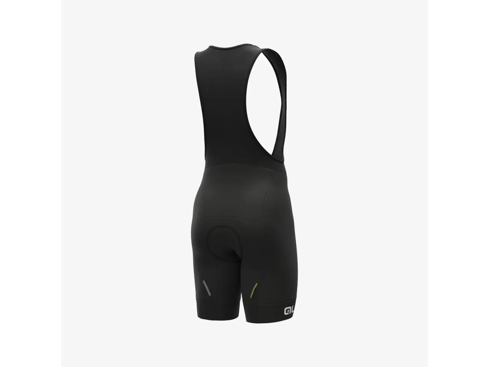 Alé Bimbo/Kid Kid dziecięce spodenki rowerowe z szelkami i wkładką Black/White
