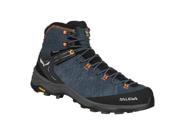 Salewa Alp Trainer 2 Mid Gore-Tex buty męskie Dark Denim/Fluo Orange