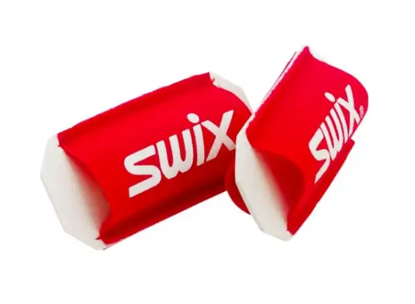 Swix paski na biegowe narty 2 sztuki czerwona