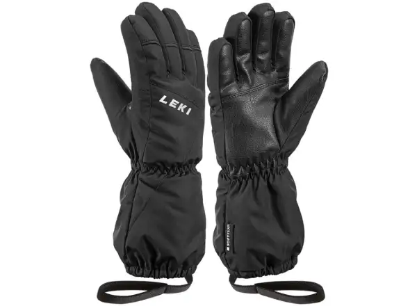 Leki Nevio Junior dziecięce narciarskie rękawice Black