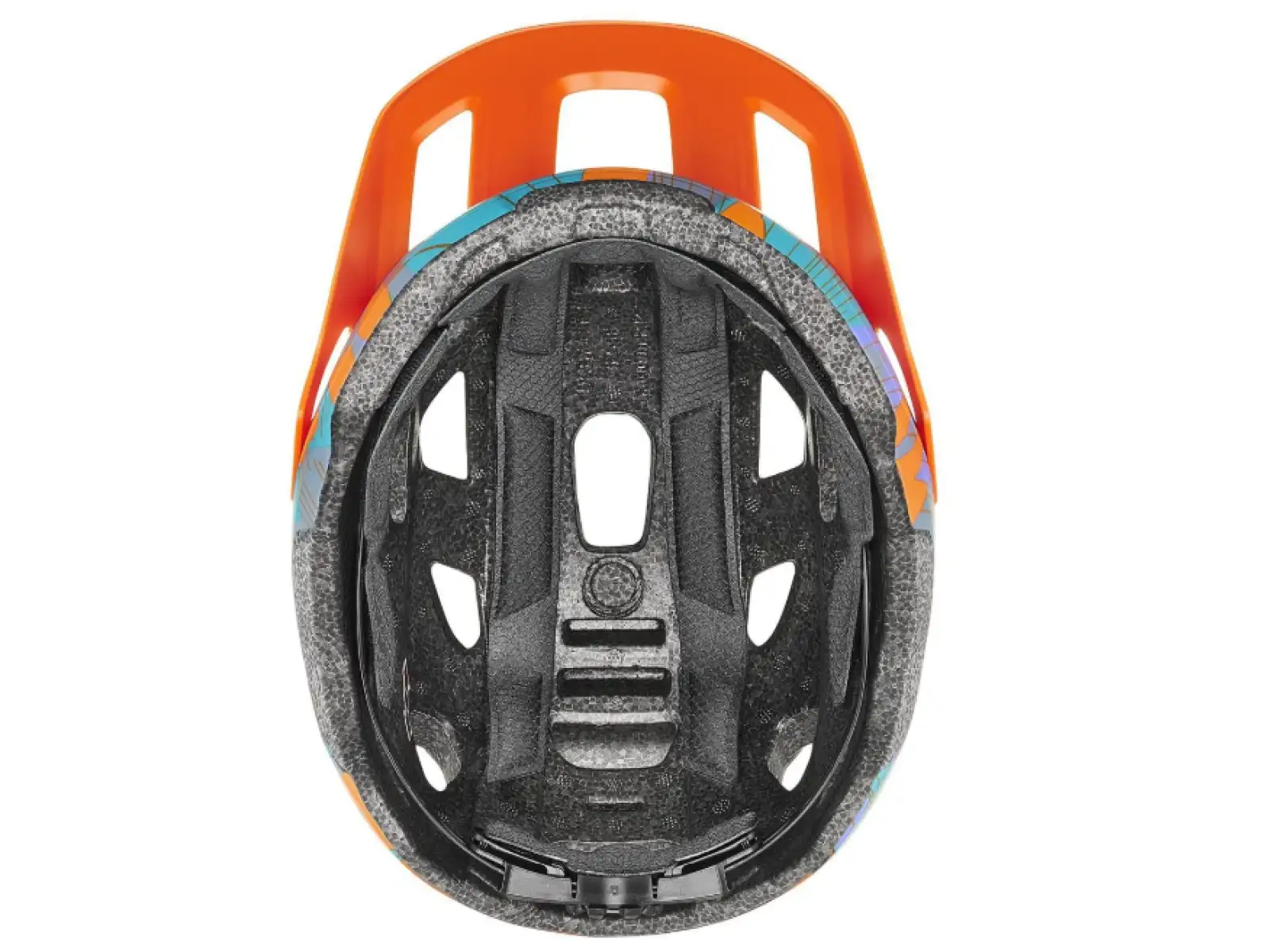 Uvex React Jr. dziecięcy kask Papaya/Camo Matt