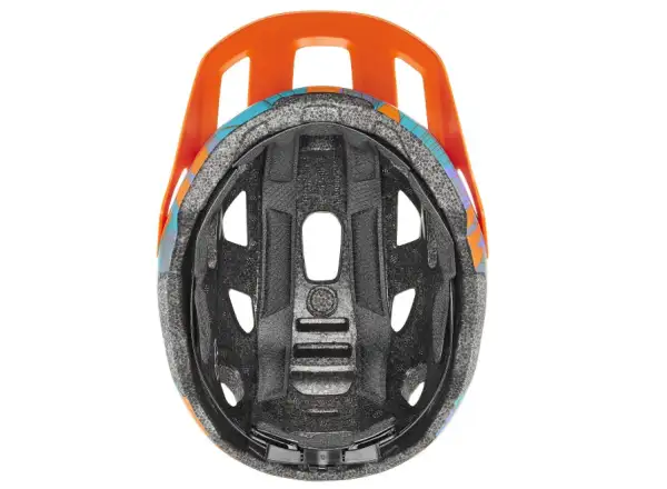 Uvex React Jr. dziecięcy kask Papaya/Camo Matt