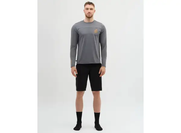 Silvini Ello męski luźny dres długi rękaw Grey/Tiger