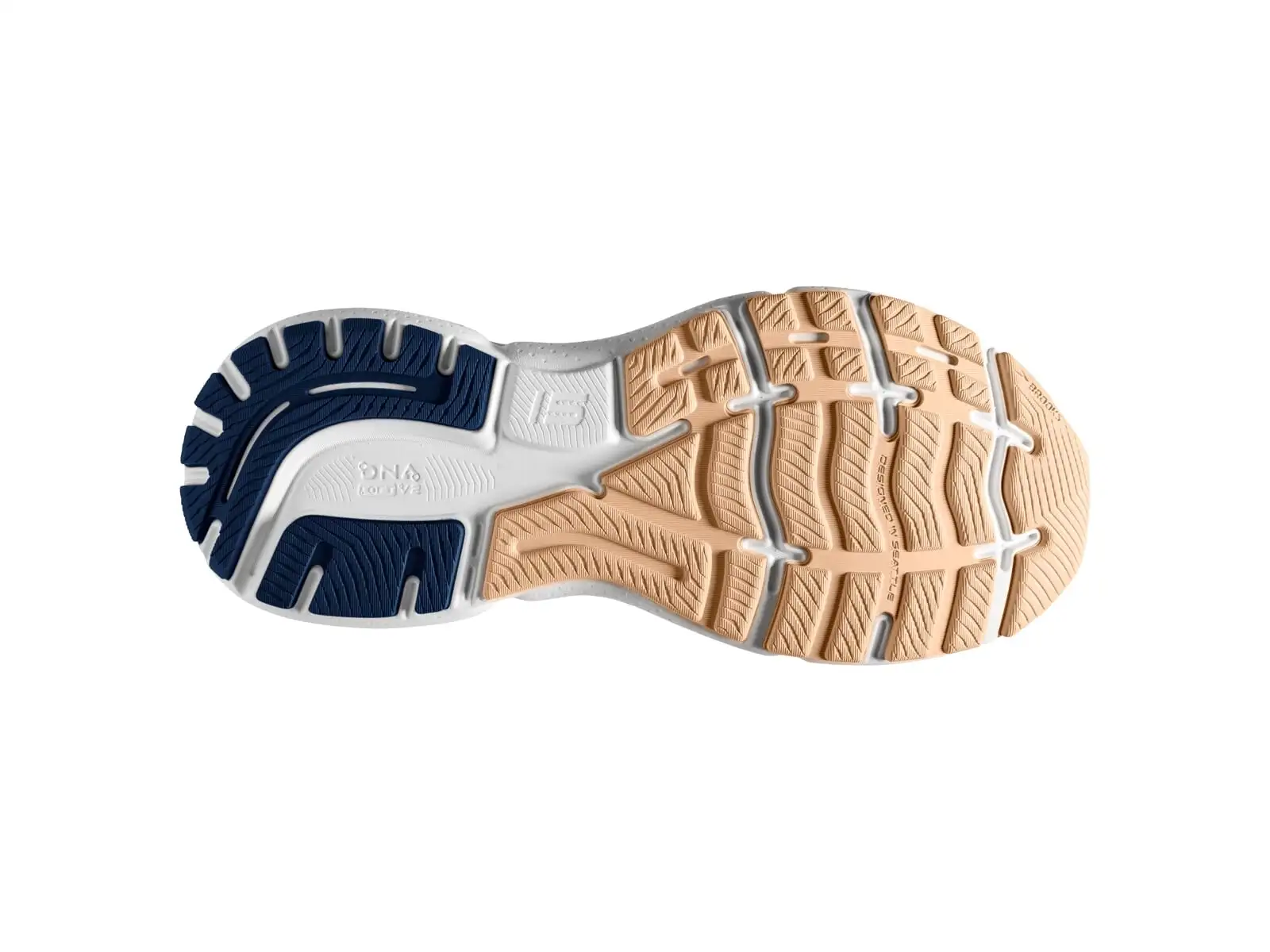Brooks Ghost 15 damskie buty do biegania pomarańczowa