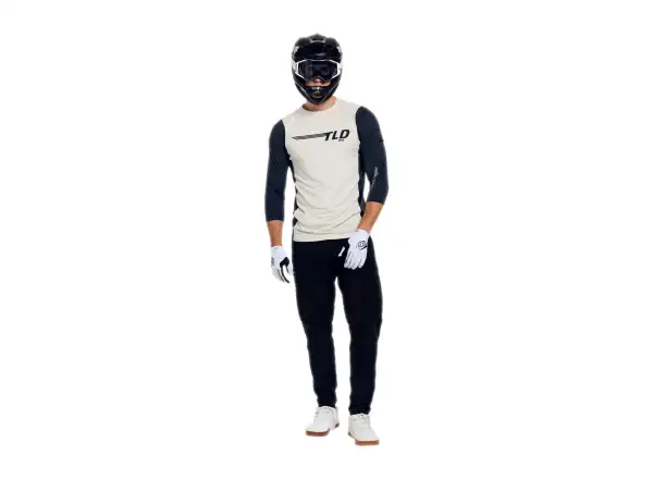 Troy Lee Designs Ruckus Ride męska koszulka 3/4 rękaw Wings Pumice