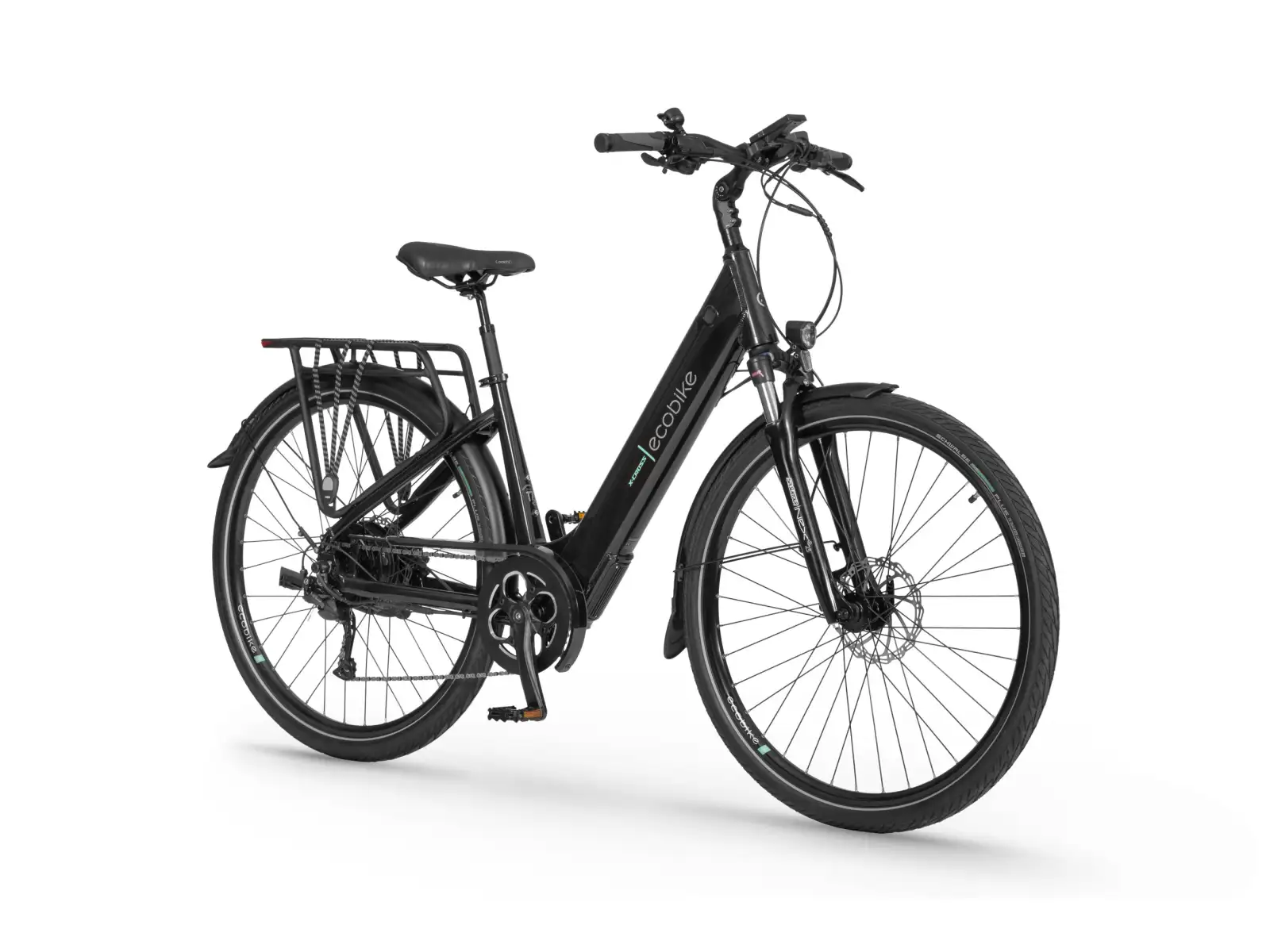 Ecobike X-Cross 504 Wh Black trekkingowy rower elektryczny