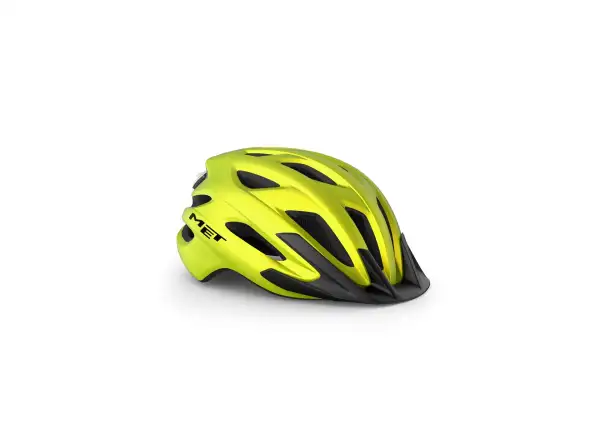 MET Crossover kask żółty metaliczny