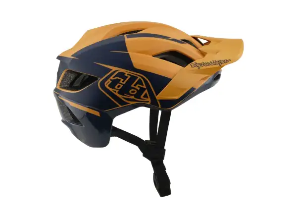 Troy Lee Designs Flowline SE MIPS kask Hydro Mustard / Black Iris