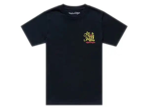 Troy Lee Designs Heritage dziecięca koszulka z krótkim rękawem Black