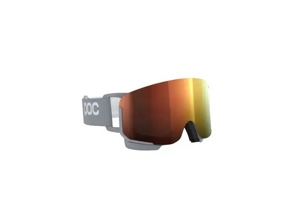 POC Nexal gogle narciarskie Granite Grey/Partly Sunny Orange