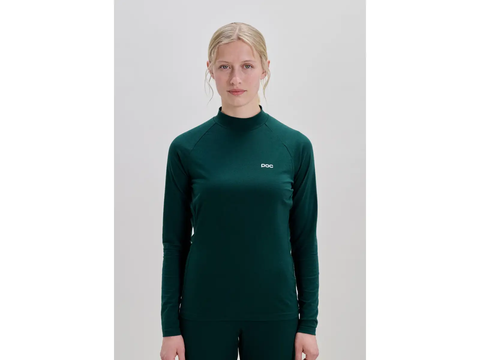 POC Layer Merino damska koszulka termoaktywna długi rękaw Pargasite Green