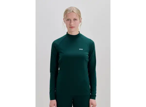 POC Layer Merino damska koszulka termoaktywna długi rękaw Pargasite Green