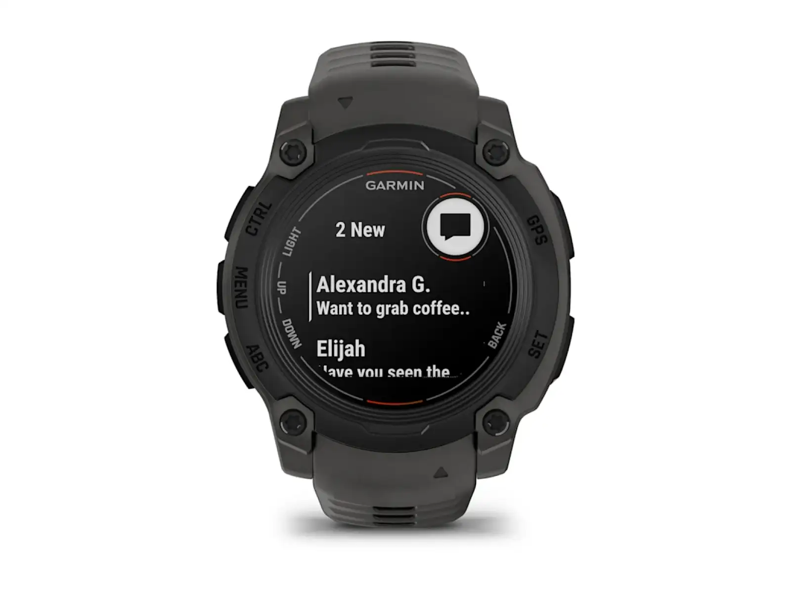 Garmin Instinct E 40 mm smartwatch Black/Charcoal pasek