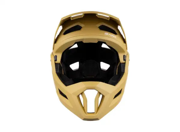 Force Venom downhill kask brązowy