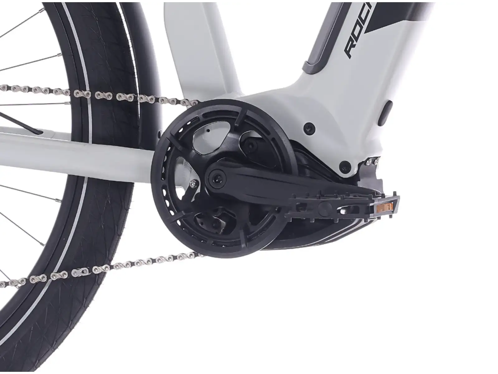 Rock Machine eRokk B70T niski rower elektryczny Matte Limerock Grey