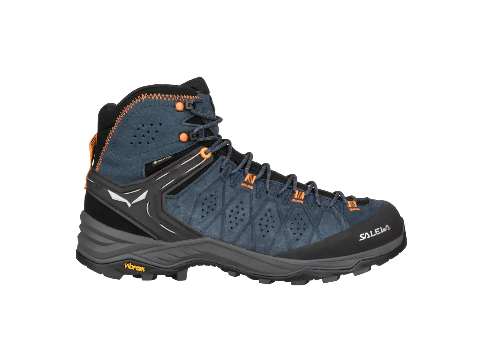 Salewa Alp Trainer 2 Mid Gore-Tex buty męskie Dark Denim/Fluo Orange