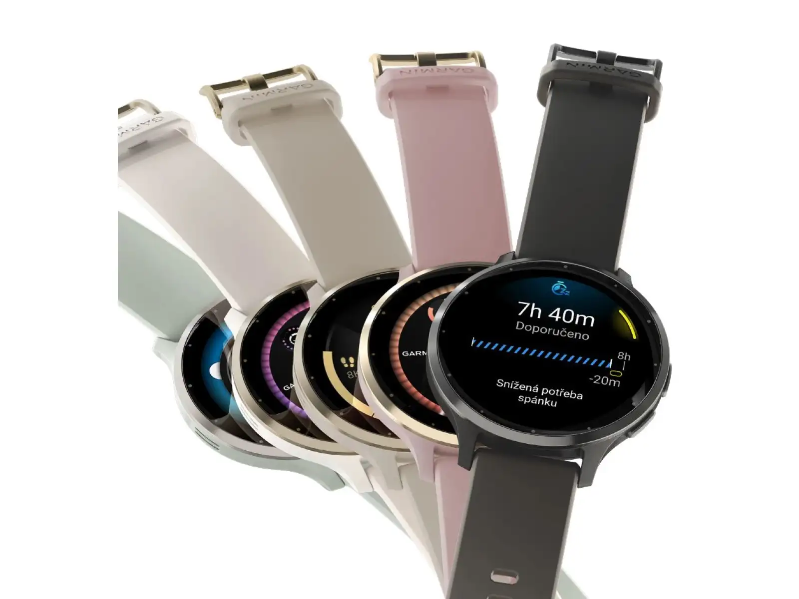 Garmin Venu 3S inteligentny zegarek Soft Gold/Dust Rose