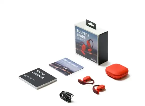 Suunto Spark słuchawki do biegania Coral Orange