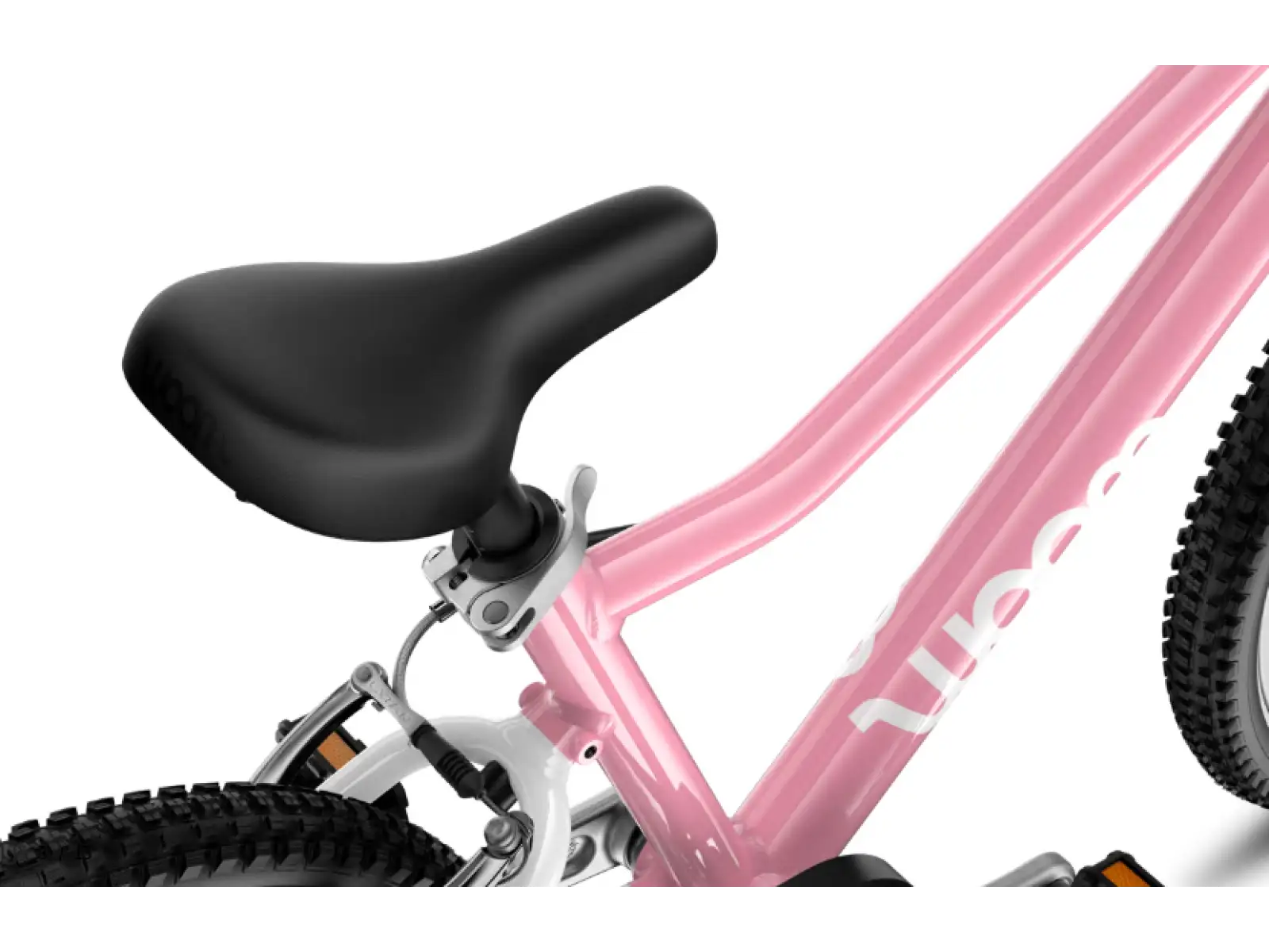 Woom Go 3 Automagic rower dziecięcy 16" Powder Pink
