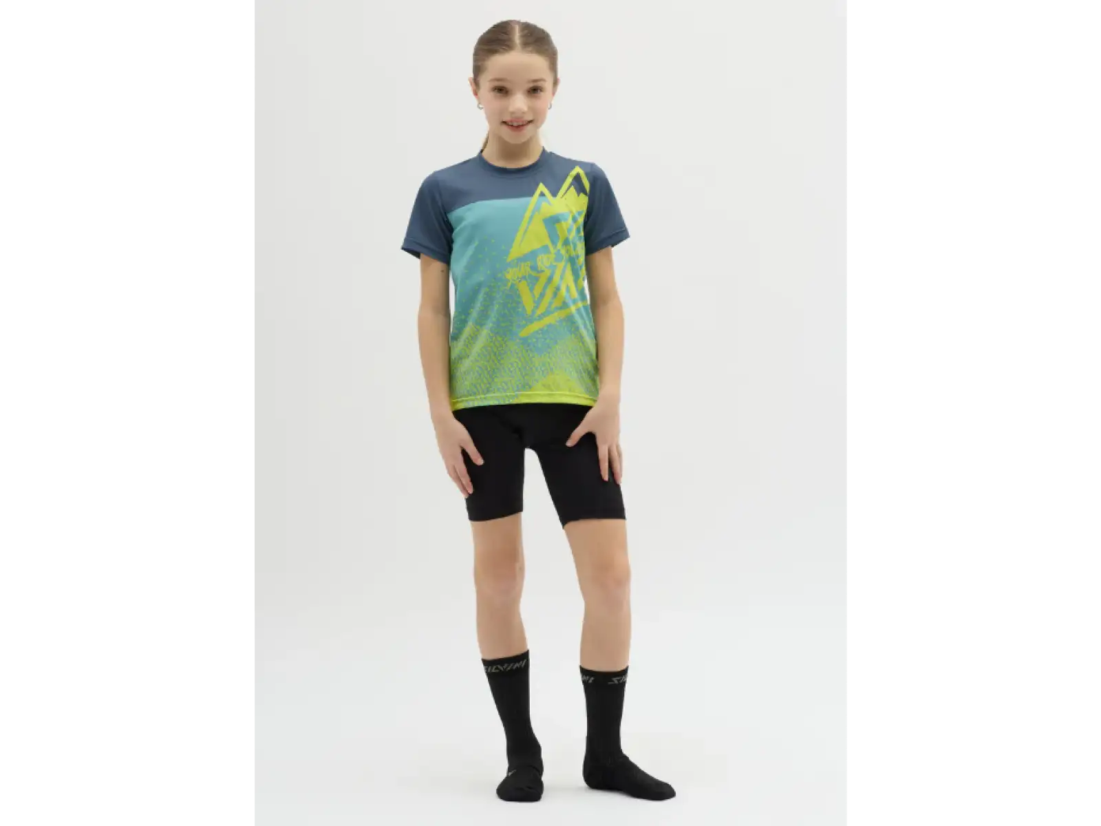 Silvini Denni dziecięcy dres Neon/Blue