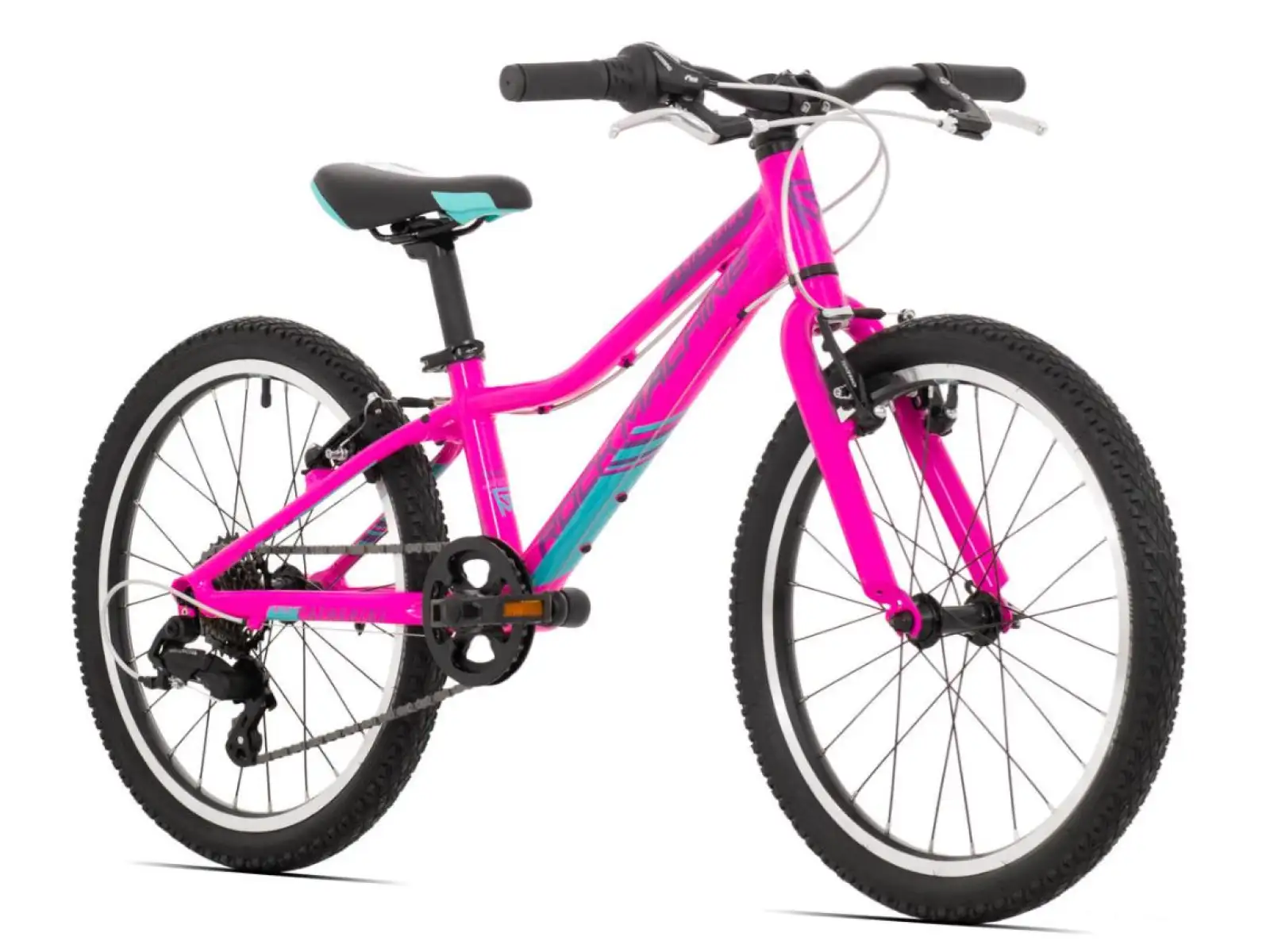 Rock Machine Catherine 20 rower dziecięcy Gloss Neon Pink/Violet/Neon Cyan