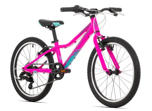 Rock Machine Catherine 20 rower dziecięcy Gloss Neon Pink/Violet/Neon Cyan