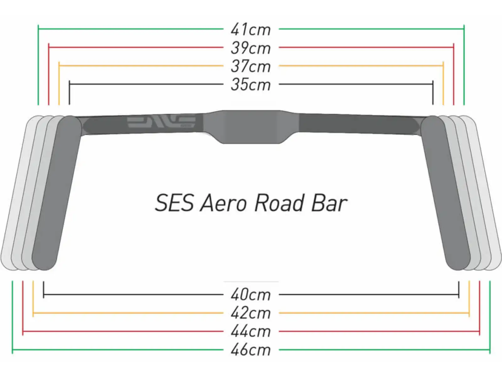 Enve SES Aero Road Compact Drop kierownica szosowa czarna