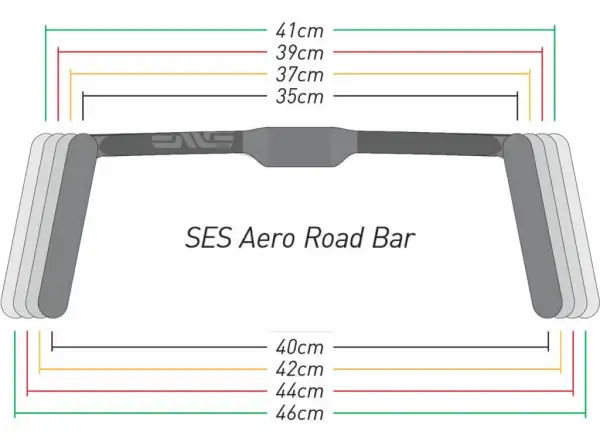 Enve SES Aero Road Compact Drop kierownica szosowa czarna