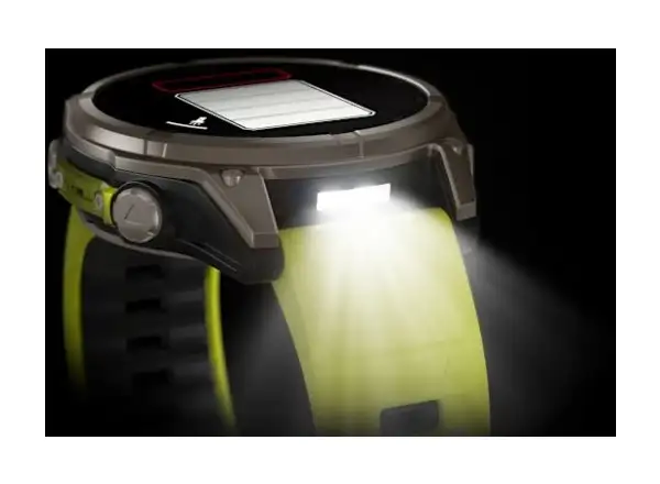 Garmin fenix 8 - 47 mm Solar Sapphire inteligentny zegarek Titanium Yellow/Graphite