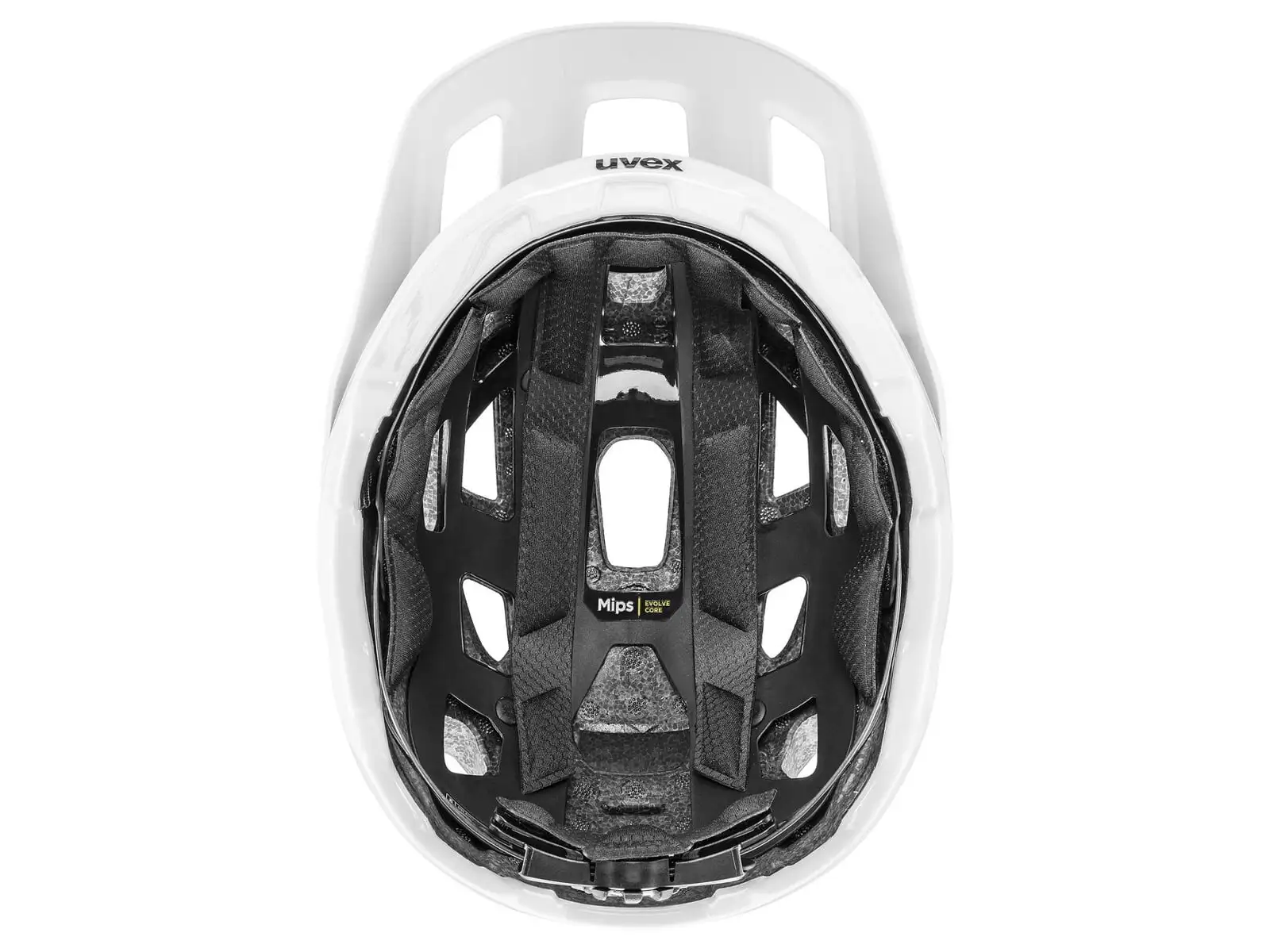 Uvex React Mips kask White Matt