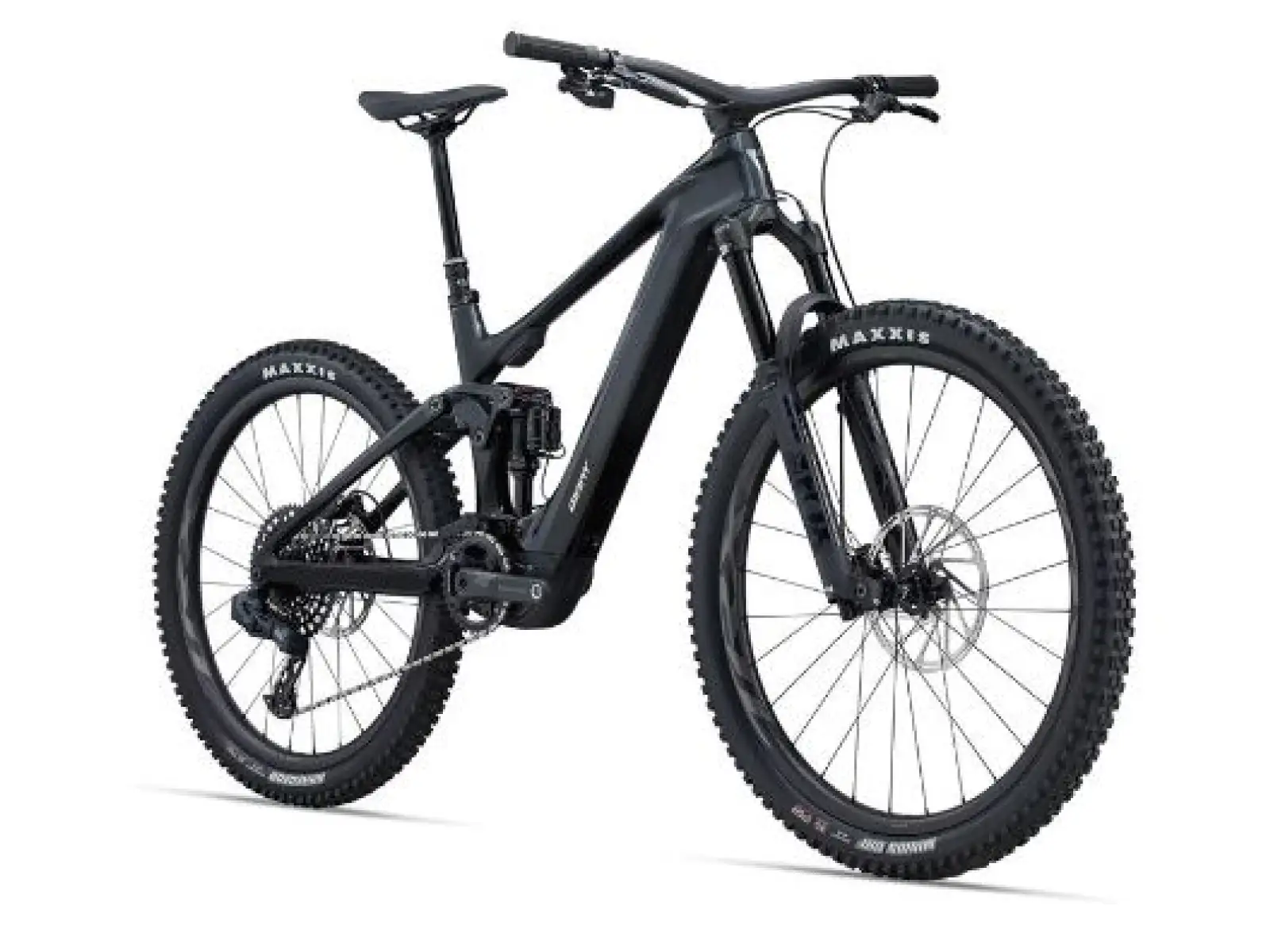 Giant Trance X Advanced E+ EL 1 górski rower elektryczny z pełnym zawieszeniem Gunmetal Black/Black