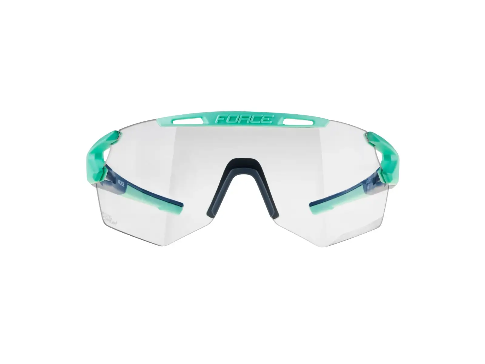 Force Arcade okulary rowerowe Mint-stormy Blue/fotochromatyczne szkła