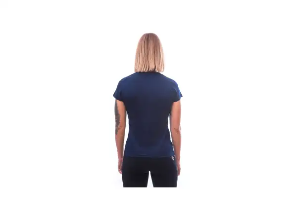 Sensor Merino Active PT Fox damska koszulka krótki rękaw Deep Blue